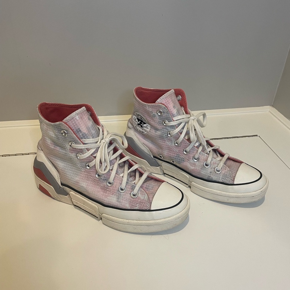 Converse CPX70 high tops “Washed Floral”